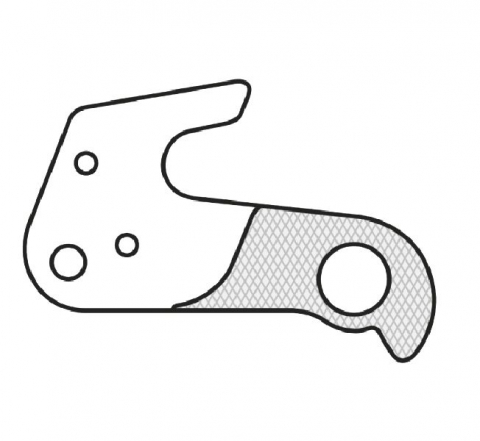 Suspensie-Cadru - Ureche Schimbator GH-149