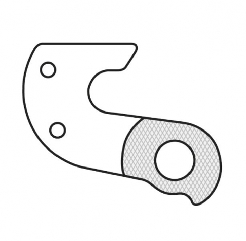 Suspensie-Cadru - Ureche Schimbator GH-151