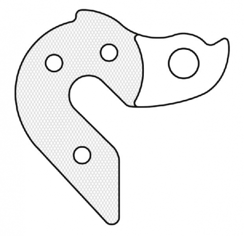 Suspensie-Cadru - Ureche Schimbator GH-152