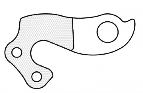 Suspensie-Cadru - Ureche Schimbator GH-153