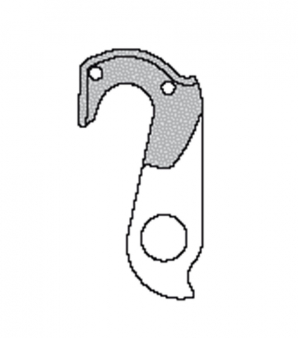 Suspensie-Cadru - Ureche Schimbator GH-158