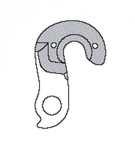 Suspensie-Cadru - Ureche Schimbator GH-161