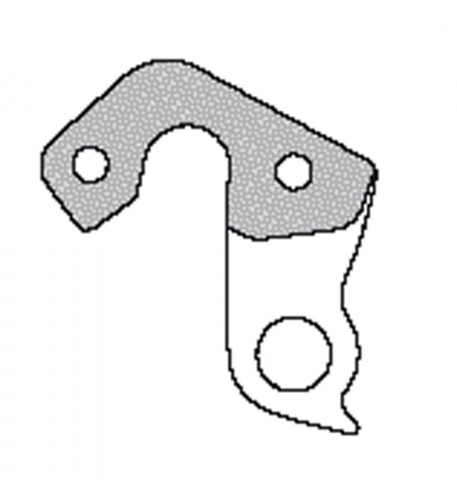 Suspensie-Cadru - Ureche Schimbator GH-163