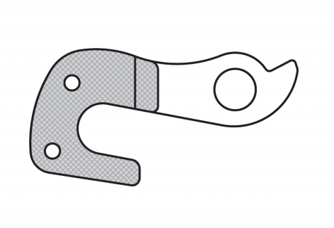 Suspensie-Cadru - Ureche Schimbator GH-165