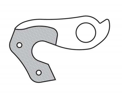 Suspensie-Cadru - Ureche Schimbator GH-166