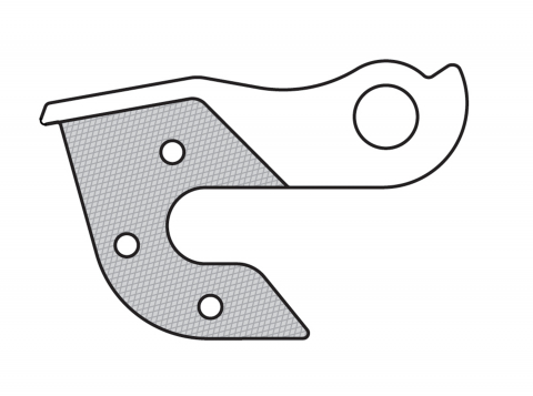 Suspensie-Cadru - Ureche Schimbator GH-168