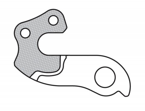 Suspensie-Cadru - Ureche Schimbator GH-171