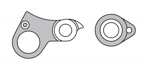 Suspensie-Cadru - Ureche Schimbator GH-176