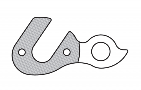 Suspensie-Cadru - Ureche Schimbator GH-177
