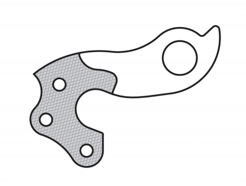 Suspensie-Cadru - Ureche Schimbator GH-180