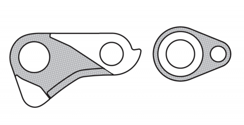 Suspensie-Cadru - Ureche Schimbator GH-182