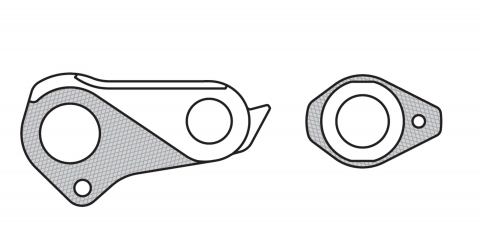 Suspensie-Cadru - Ureche Schimbator GH-183