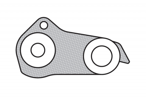 Suspensie-Cadru - Ureche Schimbator GH-191