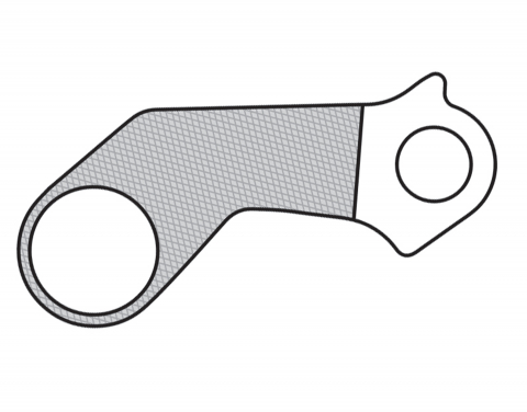 Suspensie-Cadru - Ureche Schimbator GH-199