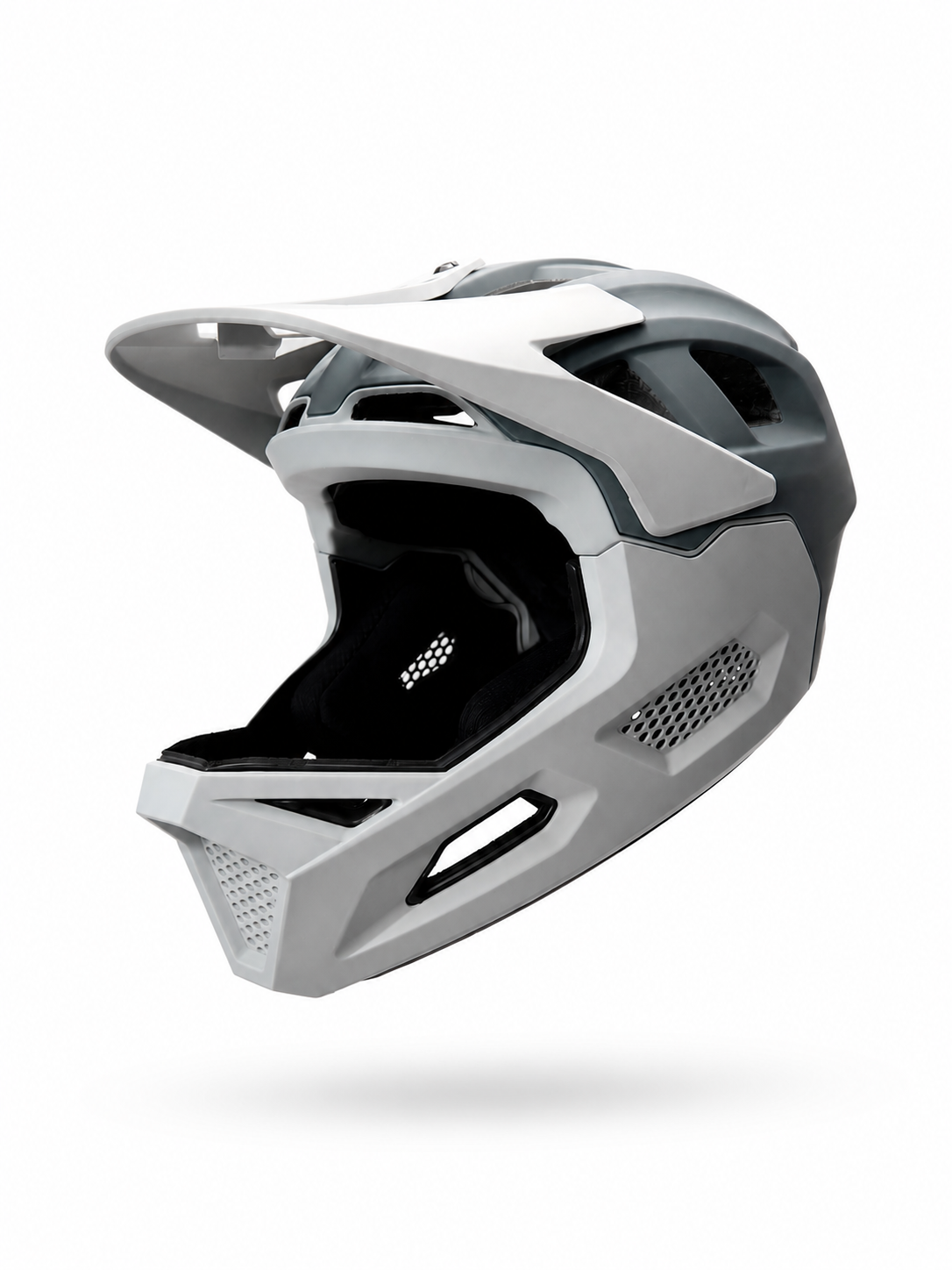 Casca bibiclete trotinete Full Face SP-B140 3 in 1 marime L (59-61 cm) gri mat AVO PREDATOR