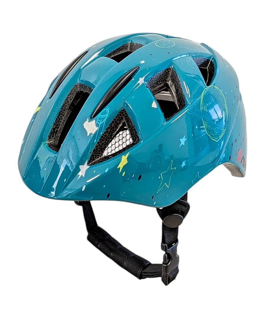 Casca bibiclisti copii PNY-11 albastru COSMIC marime L (51-55cm) AVO