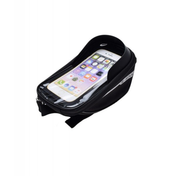 Geanta bicicleta prindere ghidon,compartiment impermeabil pentru telefon.