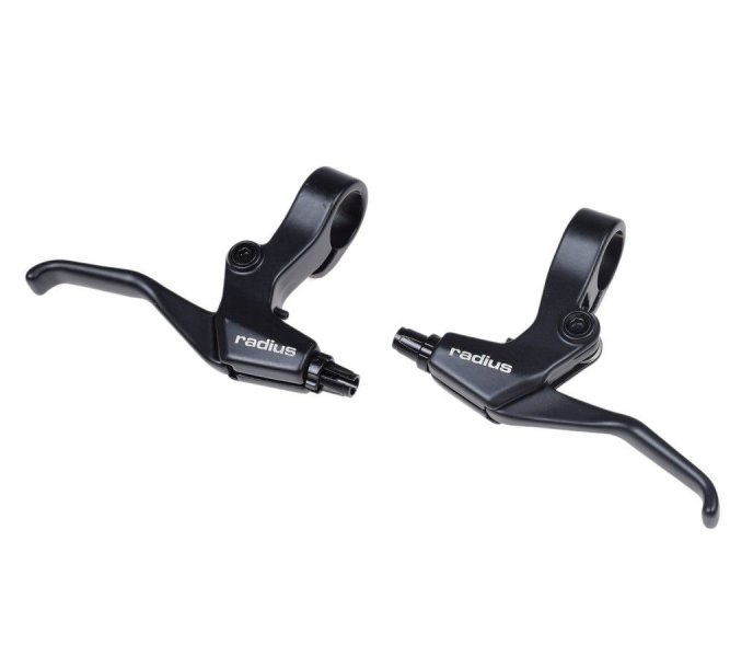 Manete frana V-Brake, aluminiu, negre