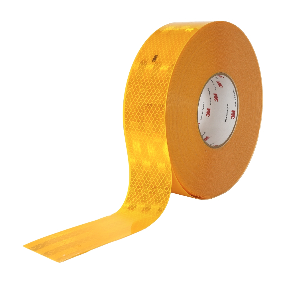 BANDA REFLECTORIZANTA 3M 983-71 GALBEN 53.5MMX50M ECE 104 [1]