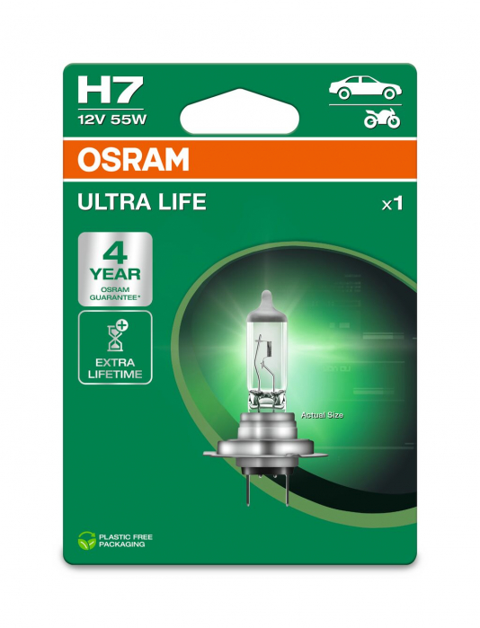 BEC 12V H7 55 W ULTRA LIFE BLISTER 1 BUC OSRAM [2]