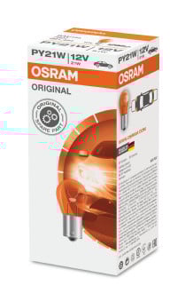 BEC 12V PY21W ORIGINAL SET 10 BUC OSRAM [2]