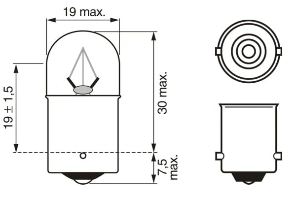 BEC 24V R5W 5W TRUCKLIGHT SET 10 BUC BOSCH [5]