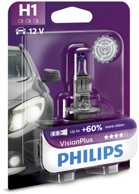 BEC FAR H1 55W 12V VISION PLUS PHILIPS [1]