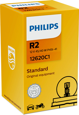 BEC FAR R2 12V 45/40W VISION (cutie) PHILIPS [2]