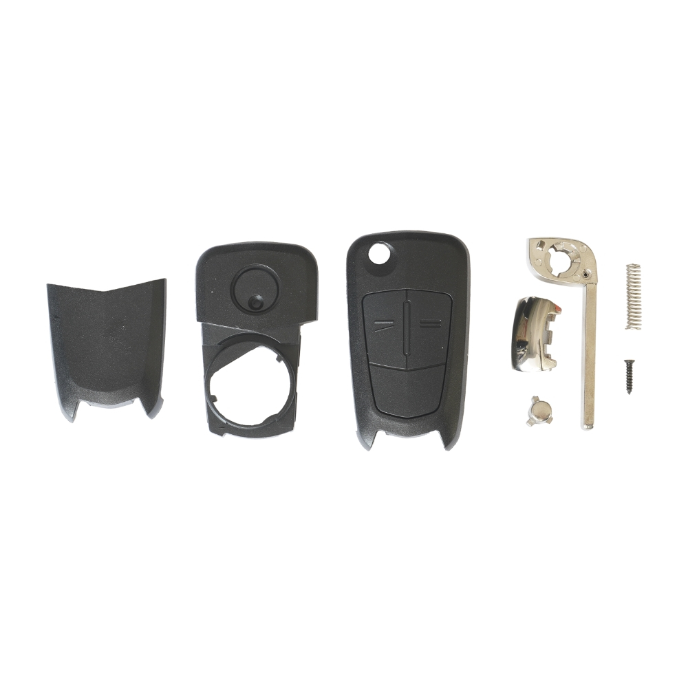 CARCASA CHEIE CONTACT PENTRU OPEL ASTRA / CORSA / TIGRA / VECTRA, 2 BUTOANE, CU CHEIE [2]