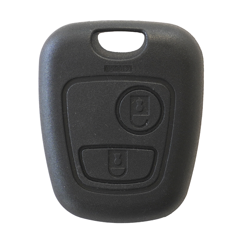 CARCASA CHEIE CONTACT PENTRU PEUGEOT 106 / 107 / 206 / 207 / BERLINGO / XSARA PICASSO / SAXO, 2 BUTOANE, FARA CHEIE [1]