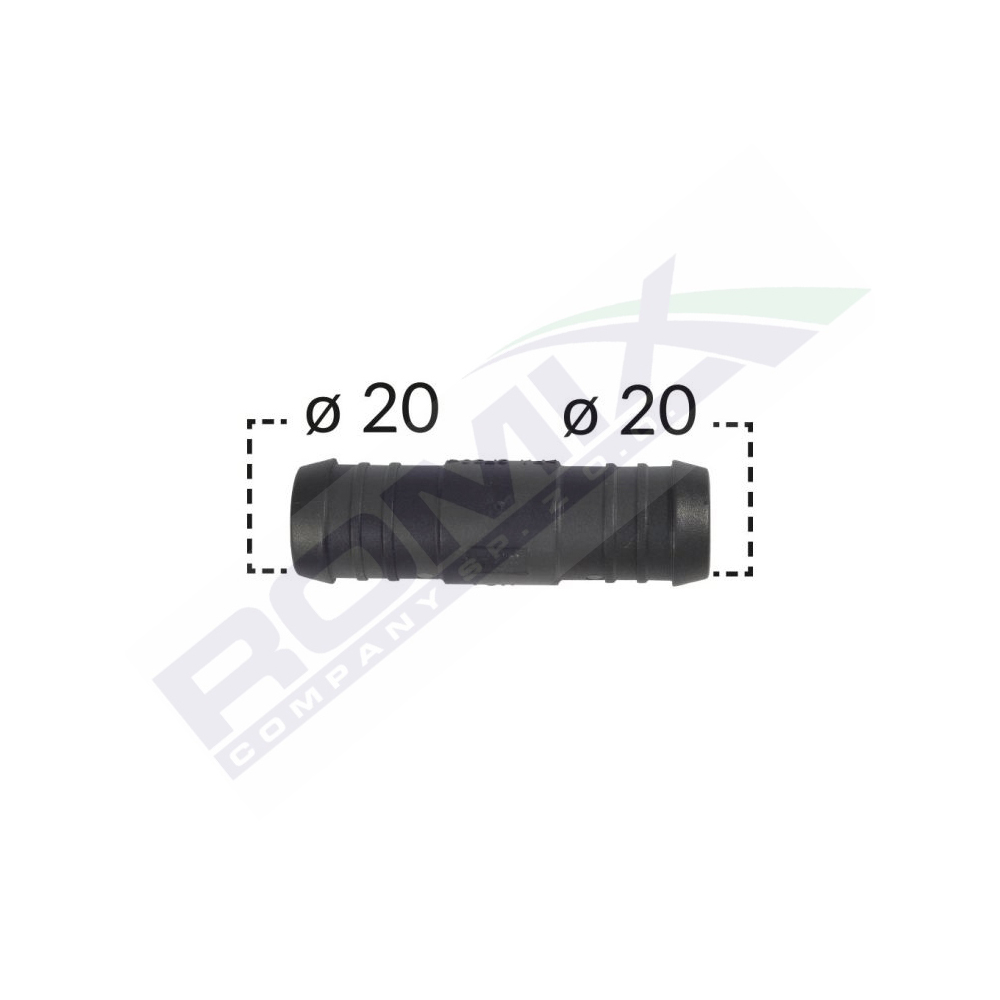 CONECTOR LINIAR FURTUN CONDUCTE DIAMETRU 20 MM SET 5 BUC [1]