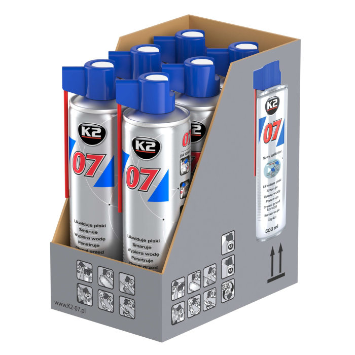 K2 07 500ML SPRAY DEGRIPANT SI LUBRIFIANT [6]