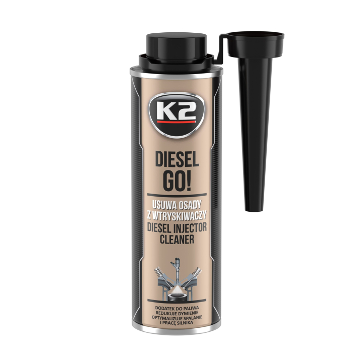 K2 DIESEL GO! 250ML Reduce fumul, optimizeaza arderea si functionarea motorului [1]