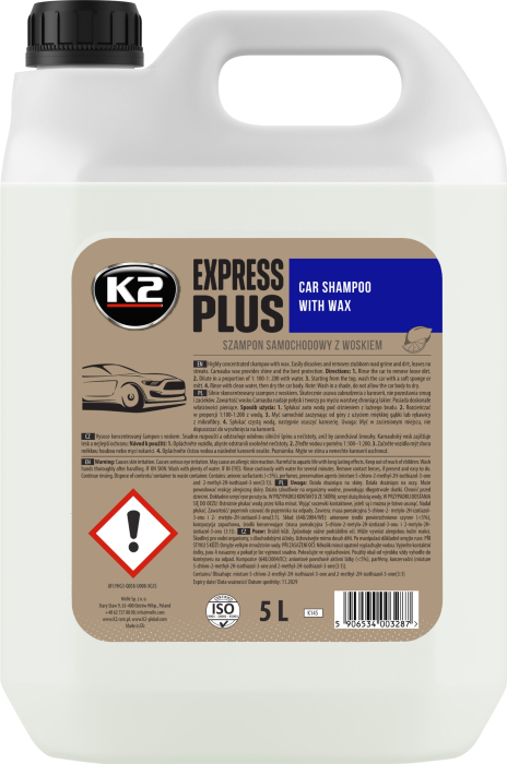 K2 EXPRESS PLUS 5L SAMPON AUTO CU CEARA [1]