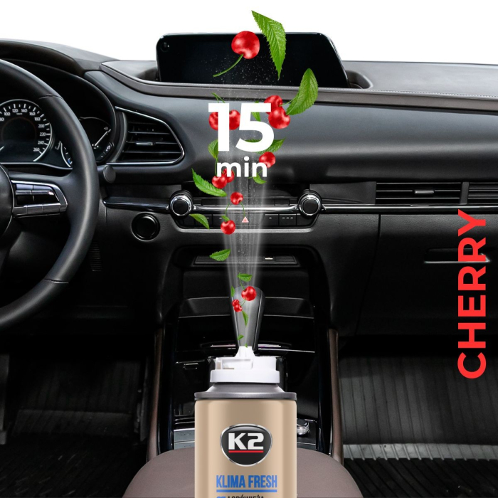 K2 KLIMA FRESH 150ml Spray curatat si dezinfectat aer cond.CHERRY [8]