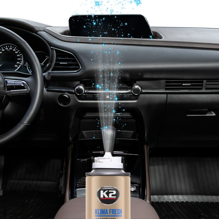 K2 KLIMA FRESH 150ml Spray curatat si dezinfectat aer cond.NEW CAR [7]