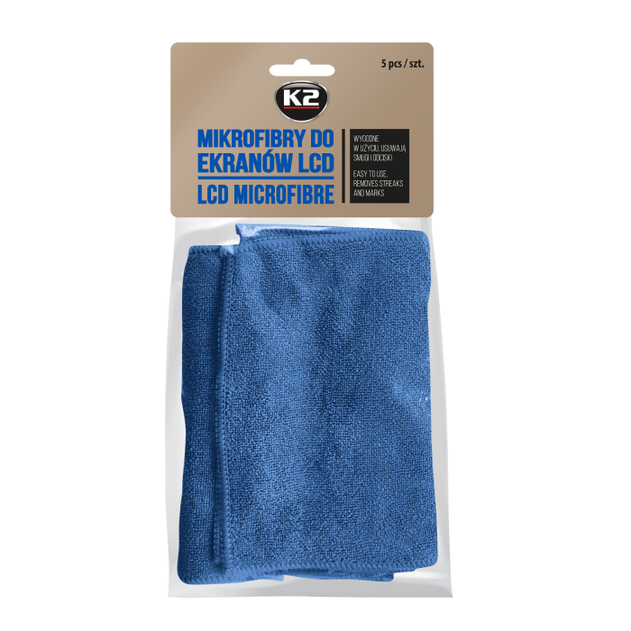 K2 LCD MICROFIBRA 5BUC/SET 15X15CM [3]