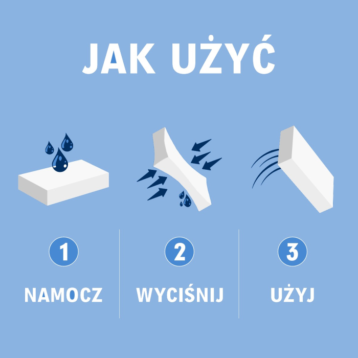 K2 MAGICZNA GABKA Burete melaminat 10X6X2CM [6]