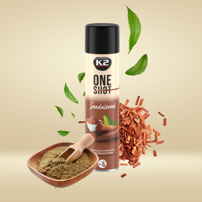 K2 ONE SHOT SANDALWOOD 600ML NEUTRALIZATOR MIROSURI Buc. [3]