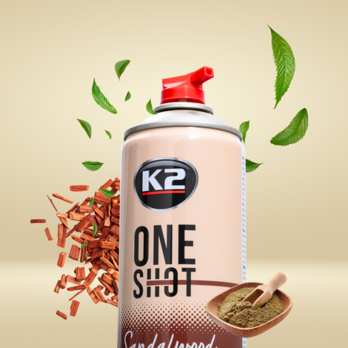 K2 ONE SHOT SANDALWOOD 600ML NEUTRALIZATOR MIROSURI Buc. [4]