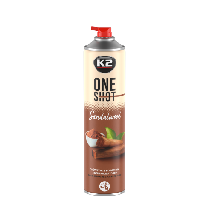 K2 ONE SHOT SANDALWOOD 600ML NEUTRALIZATOR MIROSURI Buc. [2]