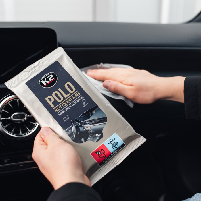 K2 POLO PROTECTANT Servetele umede bord mat 24buc/pac [8]