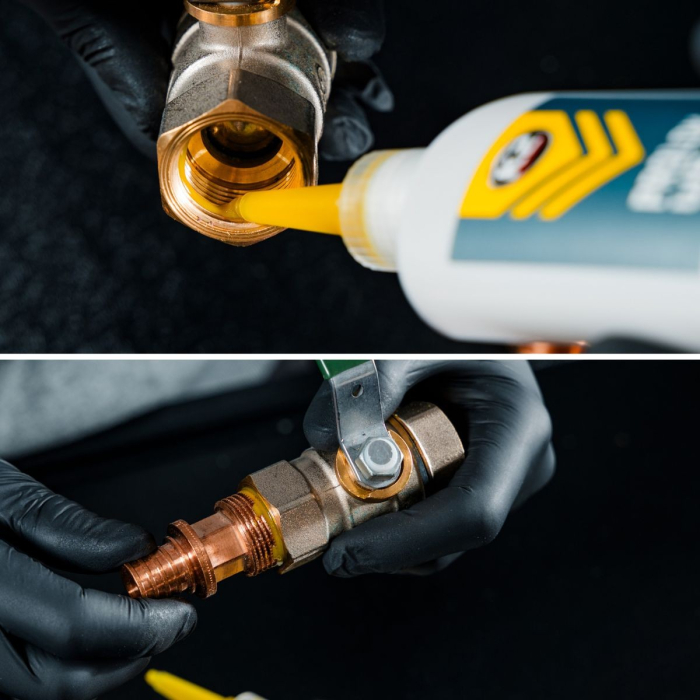 K2 PROLOK WP-77 50ml Etanșant pentru îmbinările țevilor, rezistență medie [5]