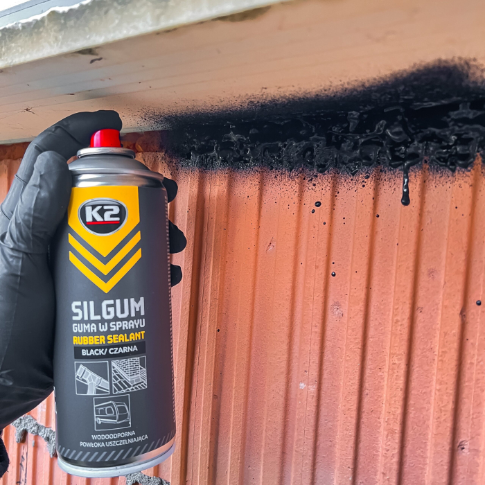 K2 SILGUM BLACK 400ML SPRAY CAUCIUC LICHID [4]