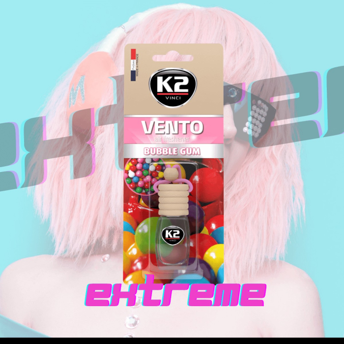 K2 VENTO 8ML BLISTER Odorizant sticluta cu snur BUBBLE GUM [7]