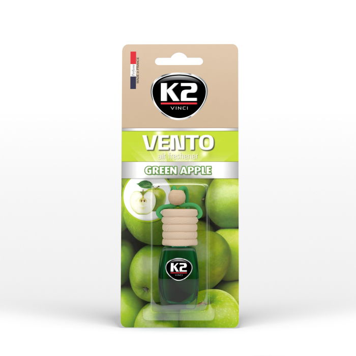 K2 VENTO 8ML BLISTER Oorizant sticluta cu snur GREEN APPLE [1]