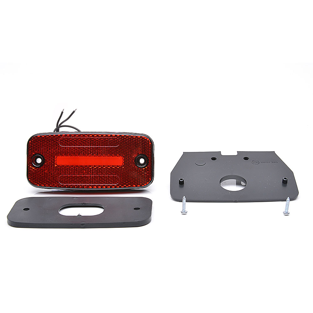 LAMPA GABARIT LED 1135 W157, 12V-24V, POZITIE ROSU WAS [10]