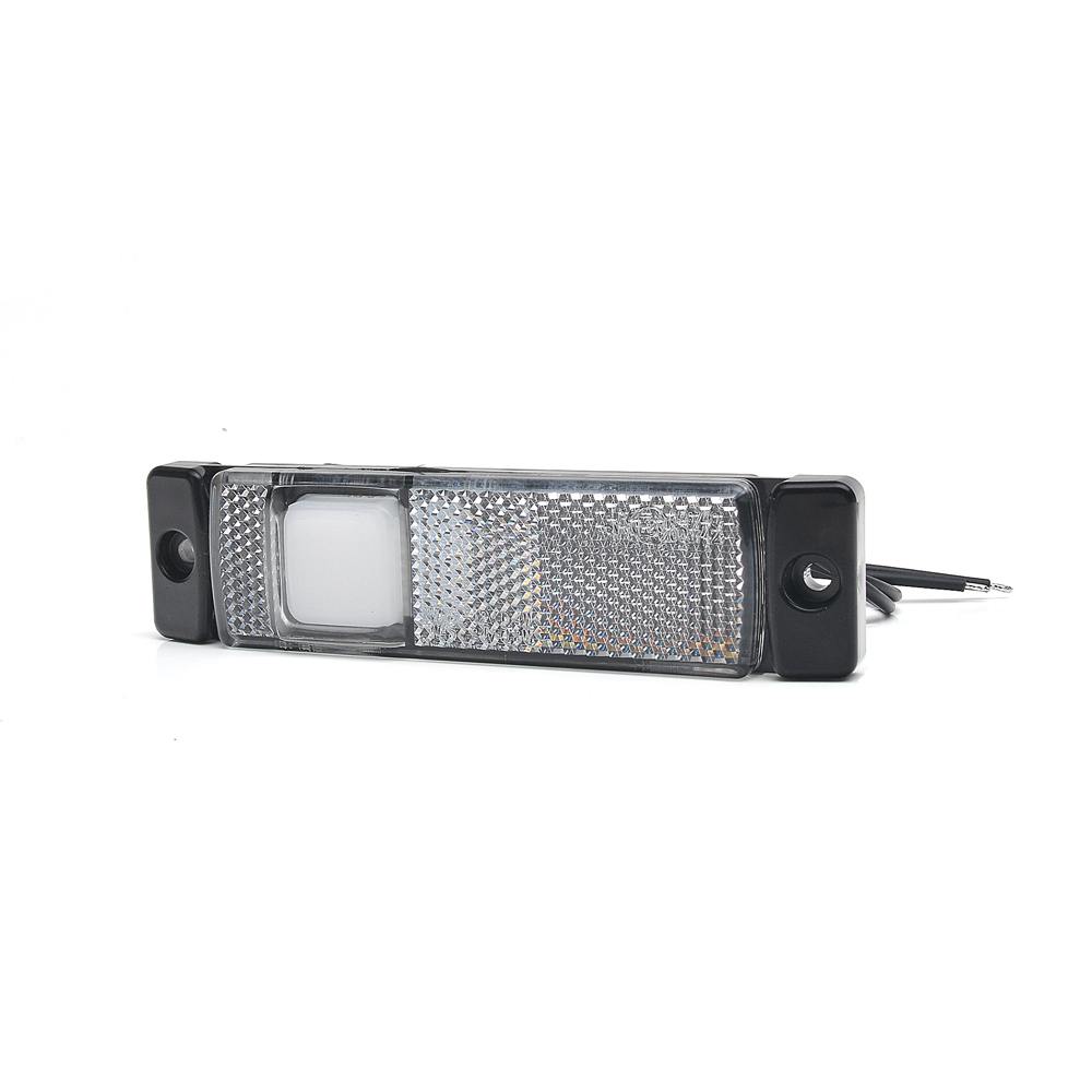 LAMPA GABARIT LED 1237 W45NS, 12V-24V, POZITIE ALB WAS [12]