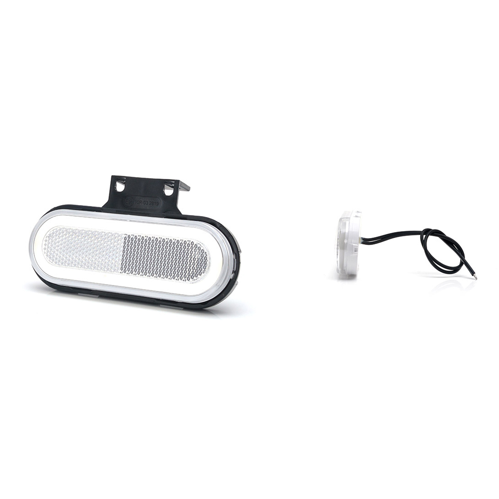 LAMPA GABARIT LED 1401 W198, 12V-24V, POZITIE ALB WAS [1]