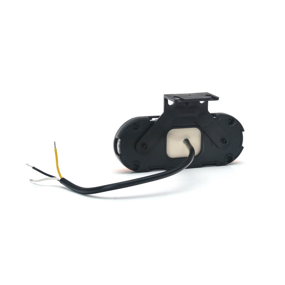 LAMPA GABARIT LED 1420 W198, 12V-24V, POZITIE PORTOCALIU CU SEMNALIZARE WAS [9]